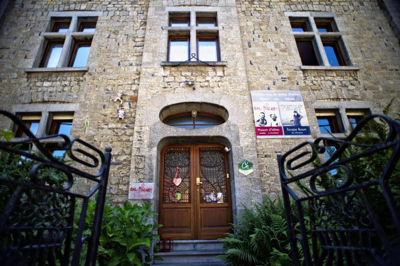 Au Plaisir Hotel Hastiere-par-dela Bagian luar foto